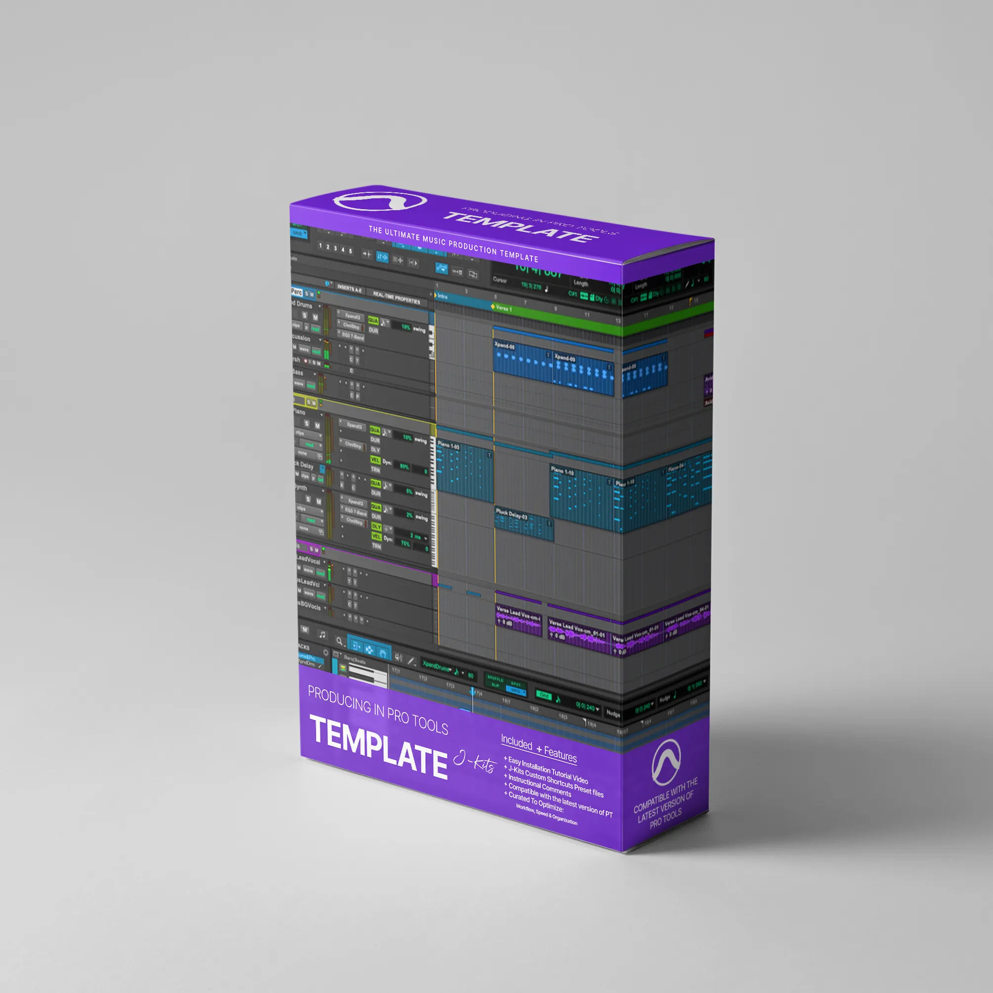 Pro Tools Music Production Template